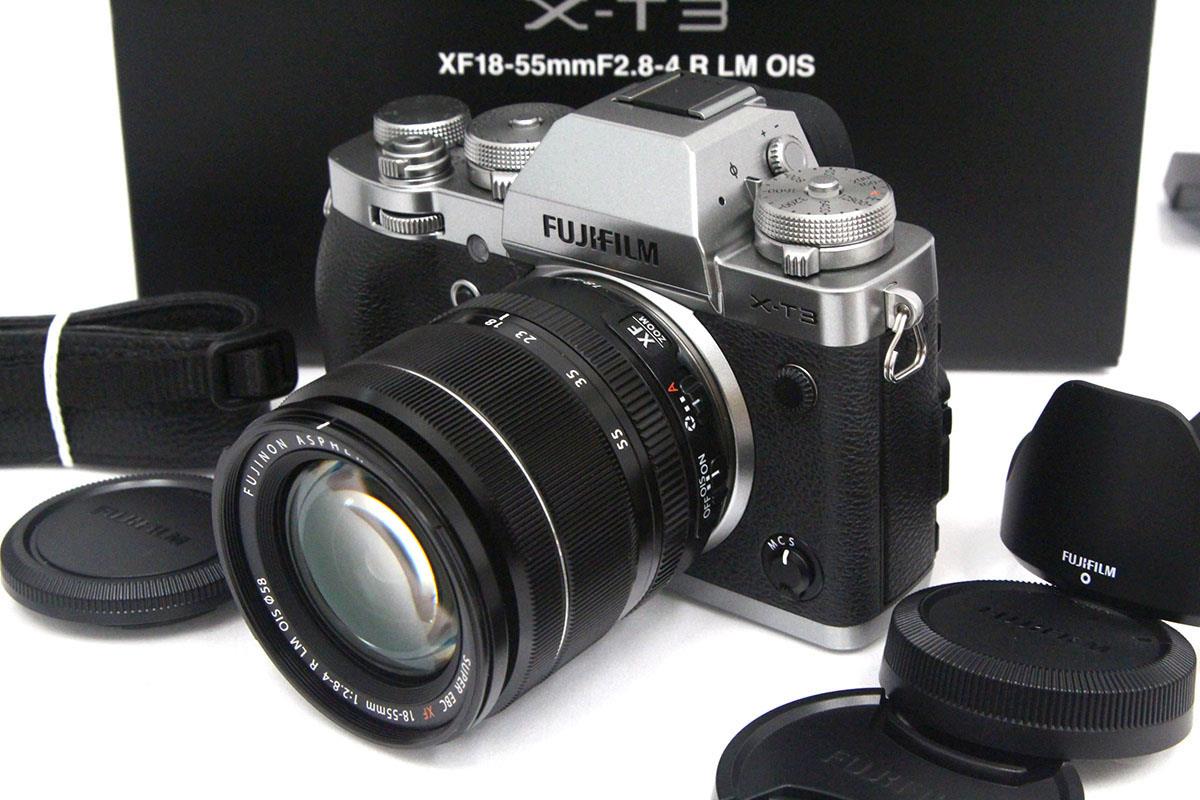 X-T3 レンズキット シルバー シャッター回数 約50回以下 γA5348-2S4