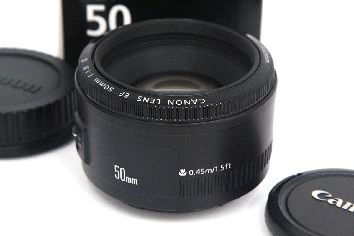 Canon EF50F1.8 2 レンズ-