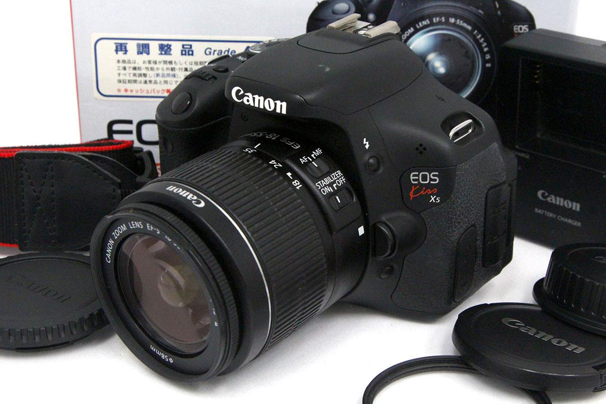 返品送料無料】 CANON EFS18-55mm X5 kiss EOS キャノン デジタル