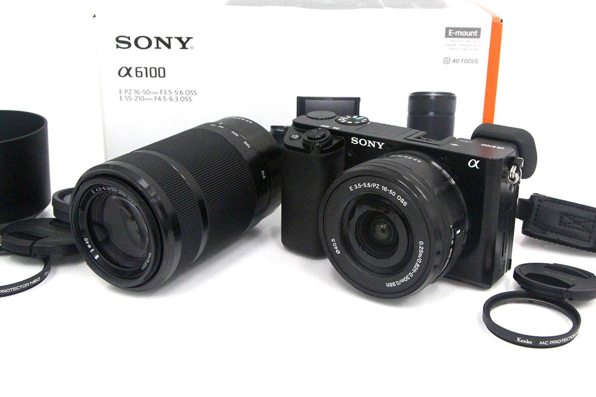 保存版】 SONY α6100 ダブルズームレンズキット ILCE-6100Y-W デジタル ...