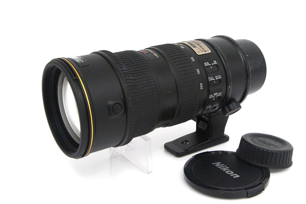 AF-S VR Zoom-Nikkor ED 70-200mm F2.8G(IF) ブラック γA5811-2O1B-ψ