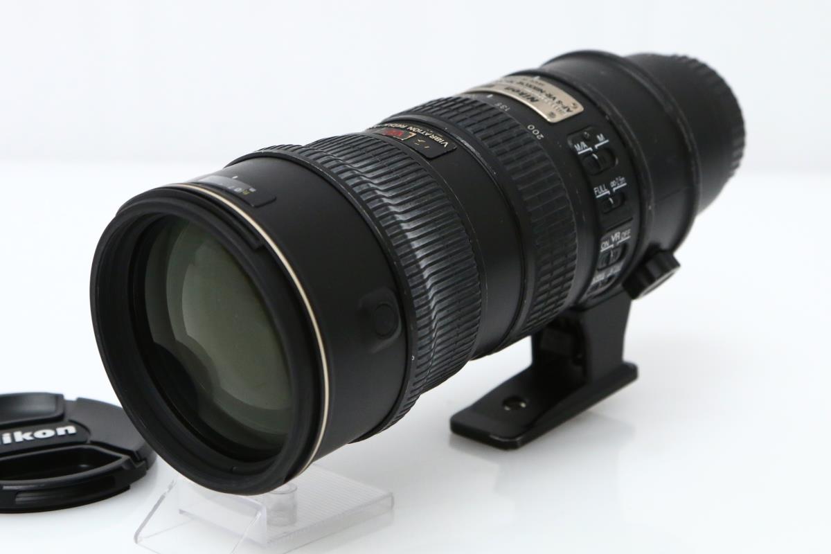 AF-S VR Zoom-Nikkor ED 70-200mm F2.8G (IF) ブラック γN865-2O1D-ψ | ニコン |  一眼レフカメラ用│アールイーカメラ