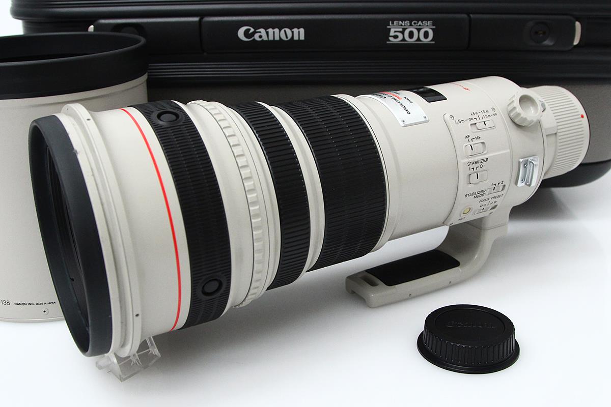 CANON EF 500mm F4L IS USMレンズ(単焦点) - レンズ(単焦点)