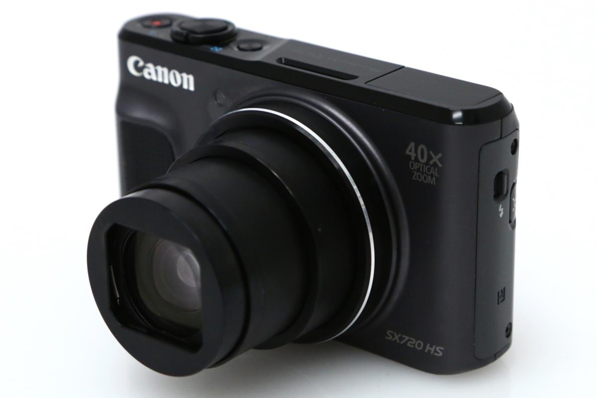 CANON PowerShot SX720 HS ブラック ケース付き - カメラ
