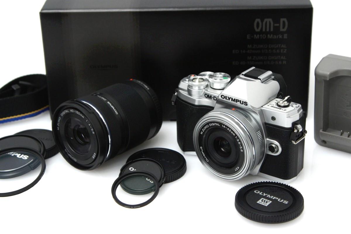 期間特売値下げ！！オリンパスOM-D E-M10 EZダブルズームキット デジタルカメラ