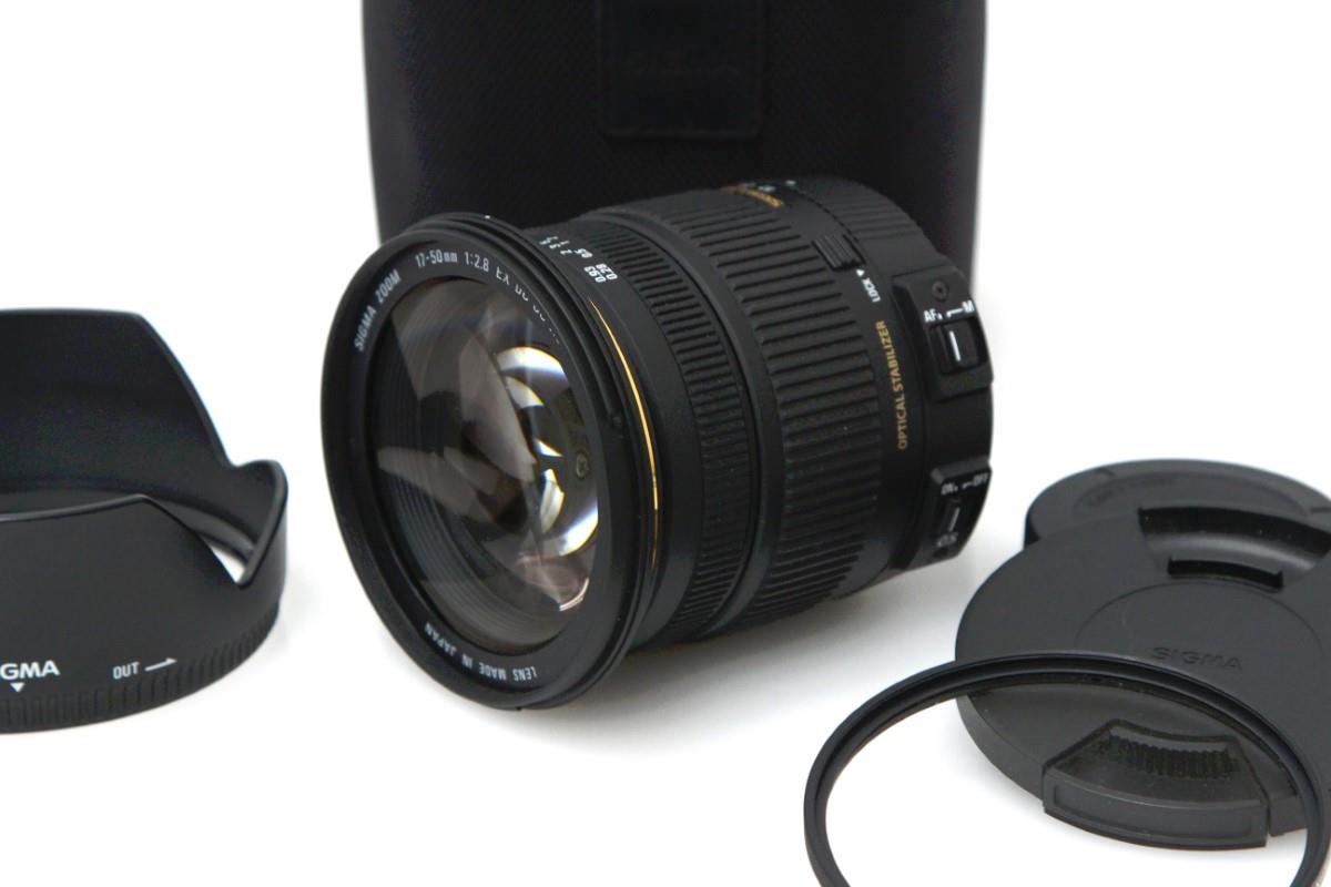 レンズ(ズーム)【SIGMA】17-50mm F2.8 EX DC OS Nikonマウント ...