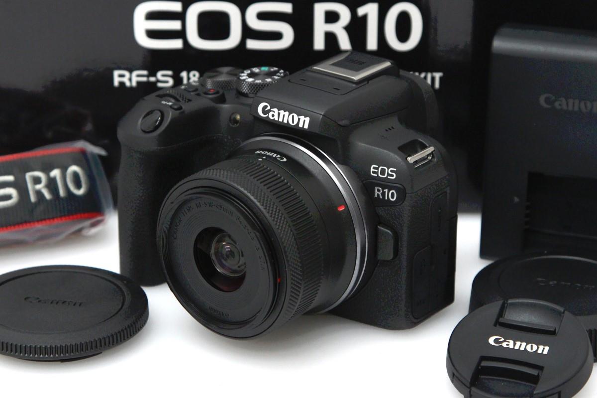 メール便送料無料対応可】 【新品級】Canon EOS R10 18-45mm レンズ ...