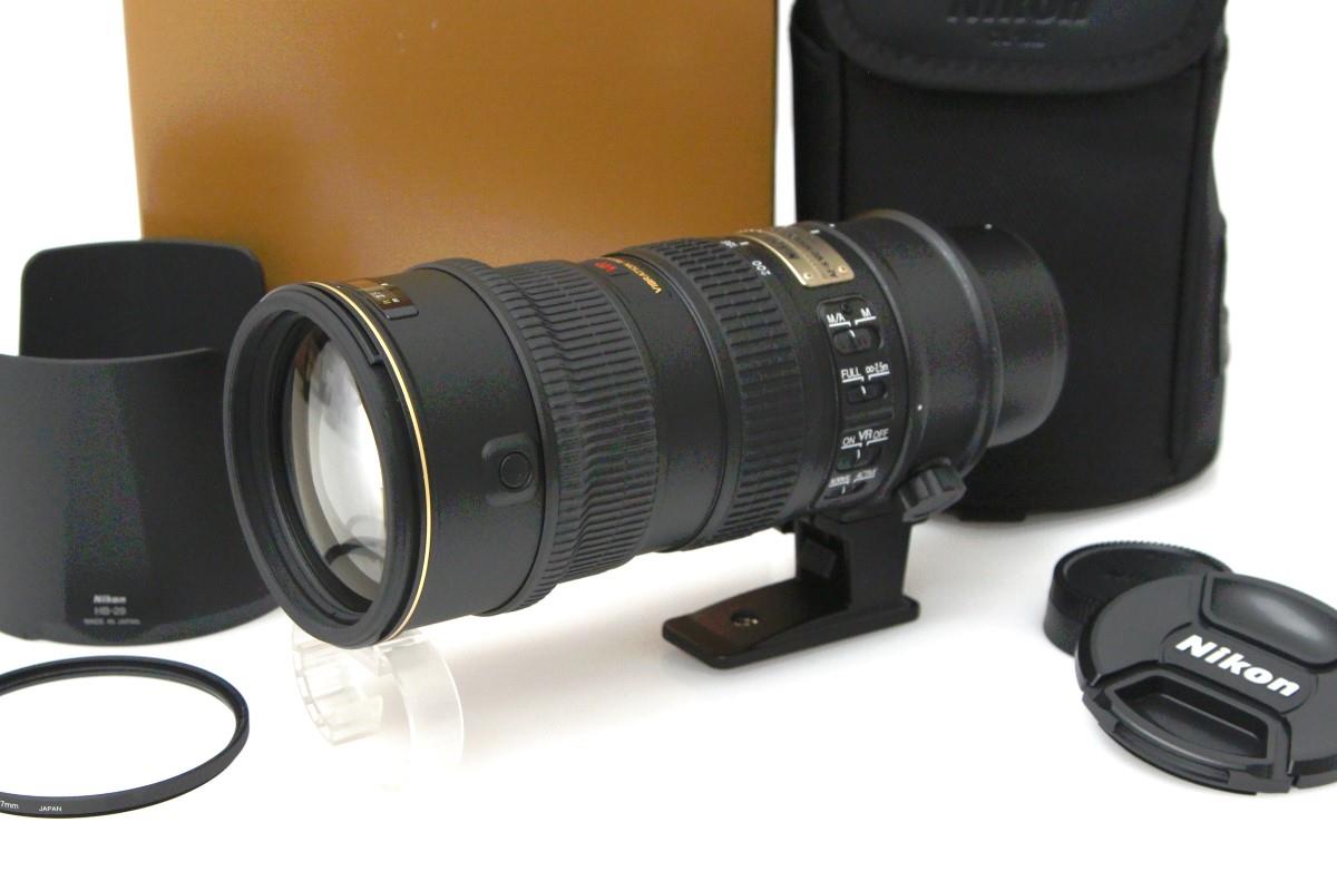 未使用新品 Nikon AF-S 70-200mm VR II フィルター付き3004215251123