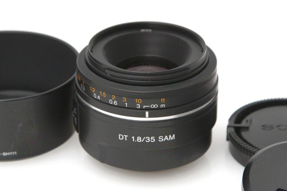 スマホ/家電/カメラ《良品》 SONY DT35mm F1.8 SAM SAL35F18 レンズ