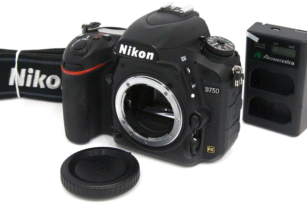 バッテリーNikon D750 ボディ 【品】 レリーズ回数少なめ