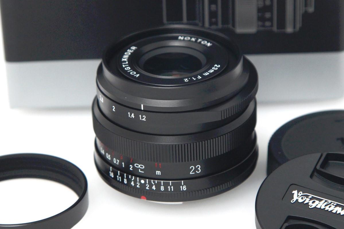 2024新商品 NOKTON 23mm F1.2 Aspherical Xマウント 中古美品 レンズ ...