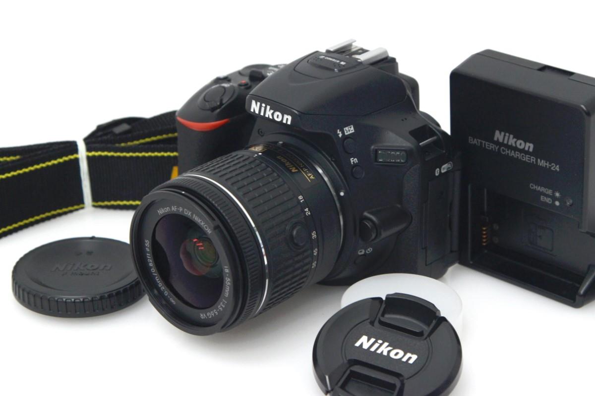 動作Nikon D5600 +AF-P 18-55 VR レンズキット