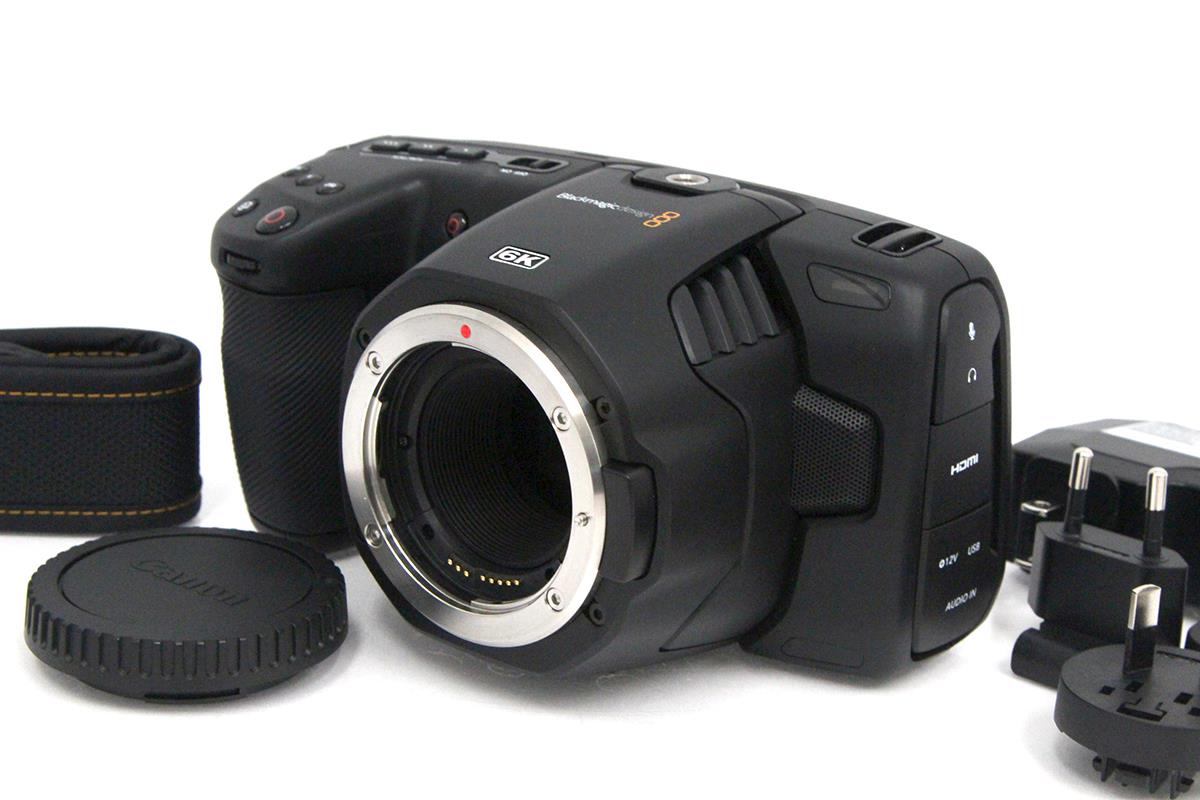 Blackmagic Pocket Cinema Camera 6K キヤノンEFマウントレンズ用 γA6691-3U5A | Blackmagic  Design | ビデオカメラ│アールイーカメラ