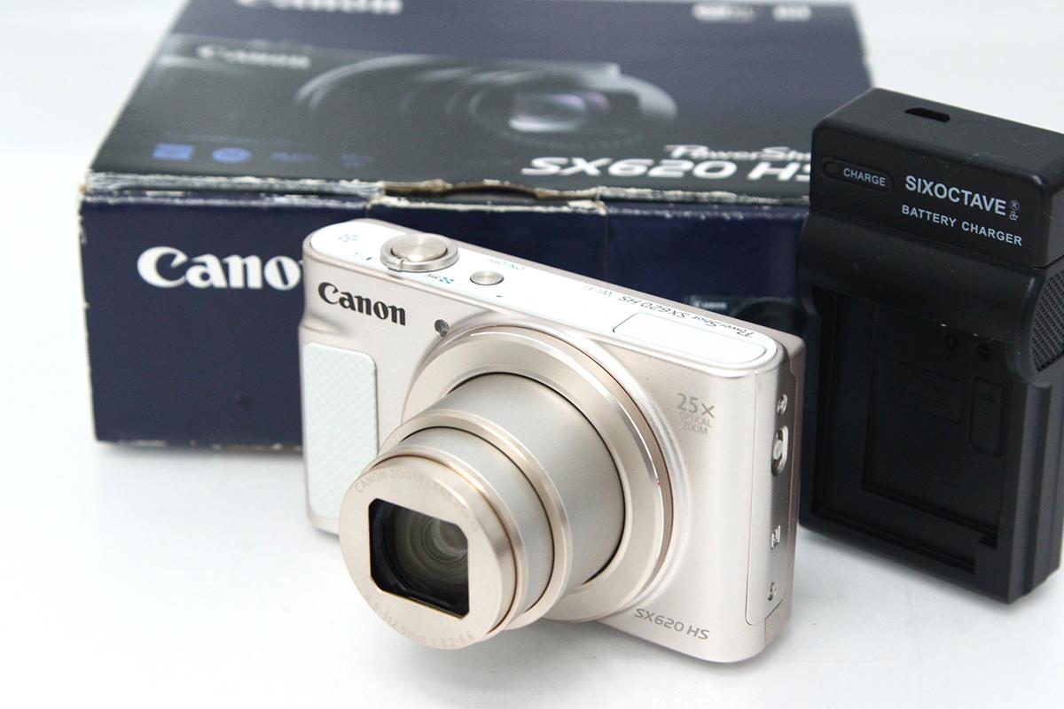 PowerShot SX620 HS ホワイト CA01-M1678-2Q3 | キヤノン | コンパクトデジタルカメラ│アールイーカメラ