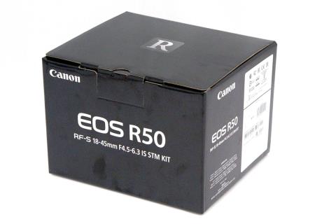 EOS R50 RF-S18-45 IS STM レンズキット ホワイト CA01-A8336-2Q4