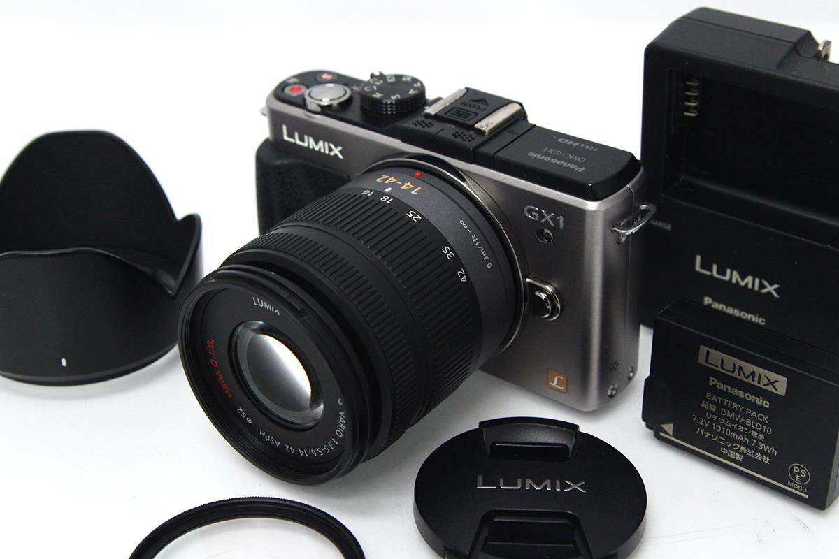 Panasonic DMC-GX1 レンズキット(ブレードシルバー)