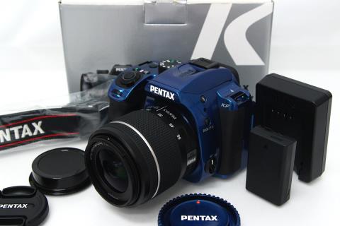 PENTAX KF 18-55WRキット クリスタルブルー CA01-M1945-2P4