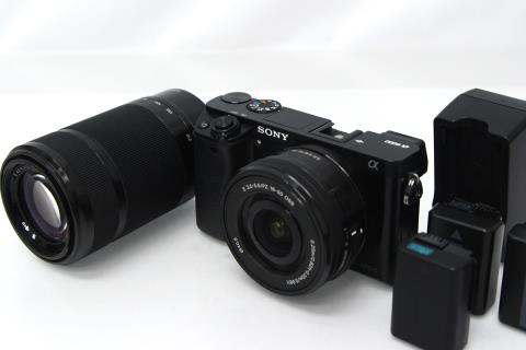 α6000 ILCE-6000Y ダブルズームレンズキット ブラック CA01-M2141-2Q1A