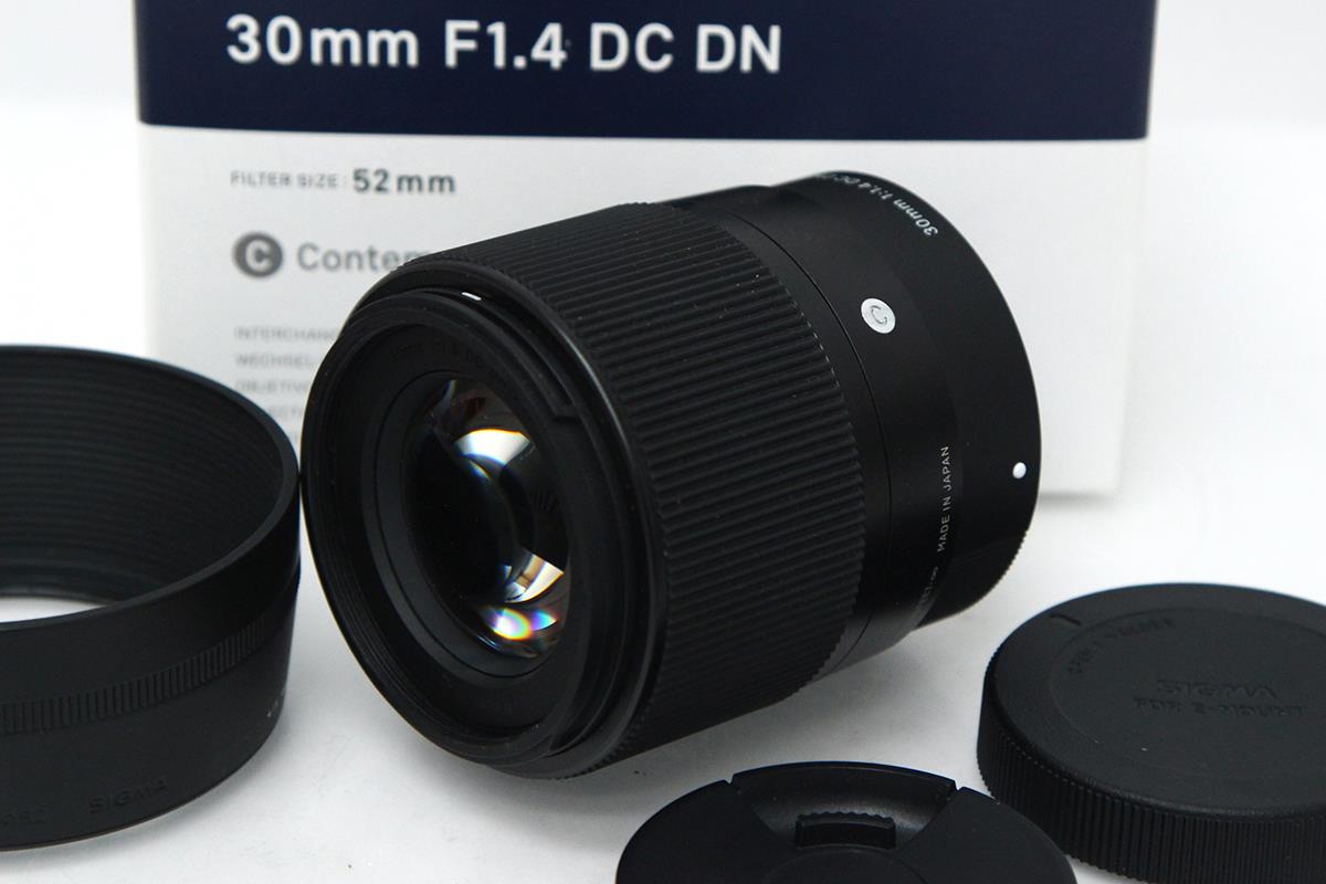 30mm F1.4 DC DN [ソニー用] CA01-M2109-2A4 | シグマ | ミラーレスカメラ用│アールイーカメラ