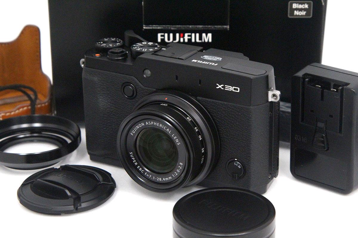 FUJIFILM X30 ブラック CA01-A8983-3T4 | 富士フイルム | コンパクトデジタルカメラ│アールイーカメラ