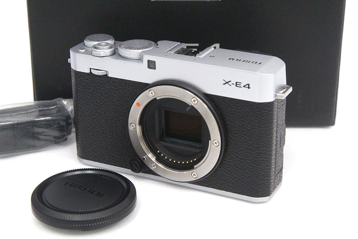 FUJIFILM X-E4 シルバー ボディ CA01-A8982-3T4 | 富士フイルム | ミラーレスカメラ│アールイーカメラ