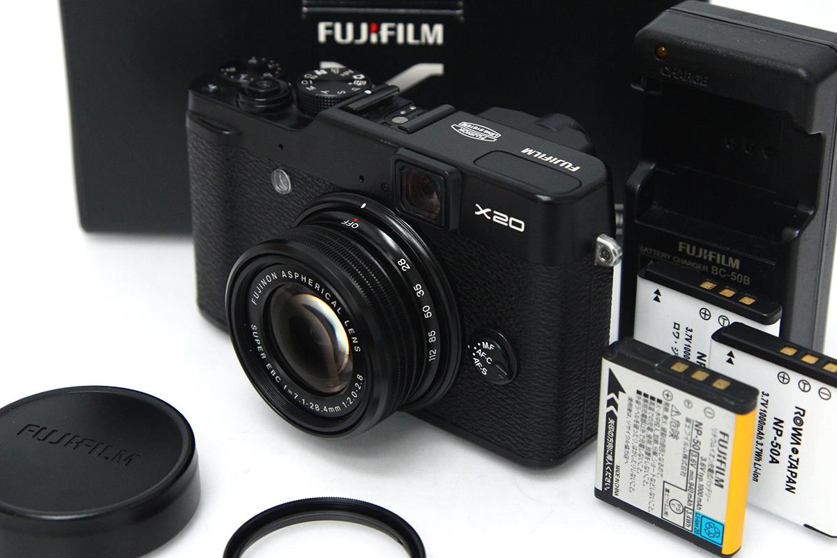 FUJIFILM 富士フイルム X20 BLACK