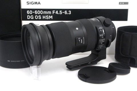 60-600mm F4.5-6.3 DG OS HSM キヤノンEFマウント用 CA01-A9271-3T5