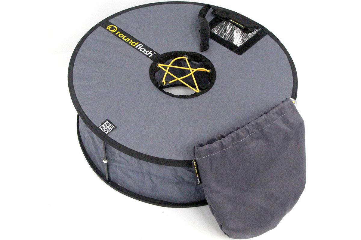 RoundFlash 超軽量 45cm リングフラッシュソフトボックス ドーナツ型
