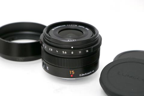 LEICA DG SUMMILUX 15mmF1.7 ASPH H-X015-K ブラック CA01-M2383-2R3A