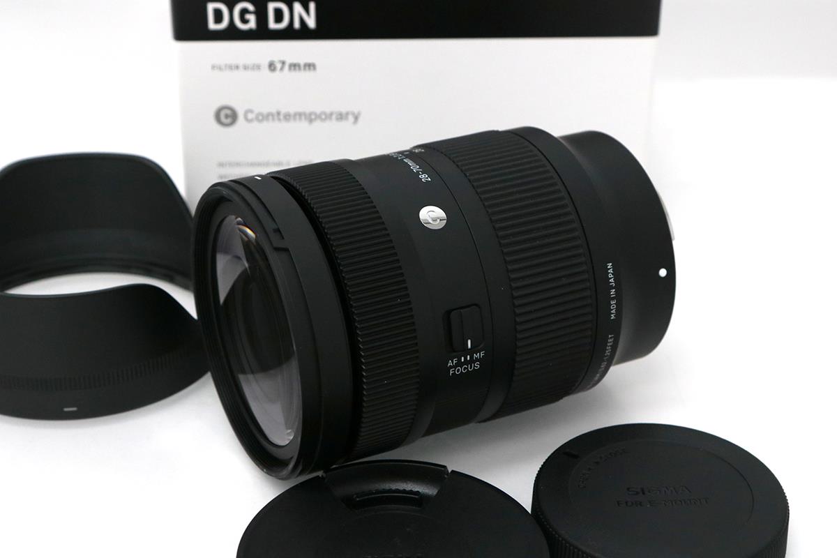 sigma 28-70mm F2.8 DG DN ソニーEマウント用 CA01-M2412-3W4 Re アールイーカメラ：カメラファン | 中古 カメラ・レンズ検索サイト／欲しい中古カメラが見つかる！