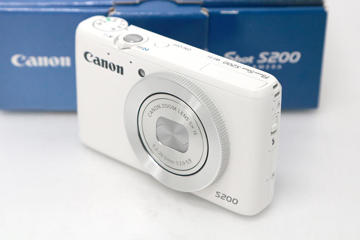 Wi-Fi機能◎Canon デジカメ PowerShot S200 コンデジ 【公式通販】
