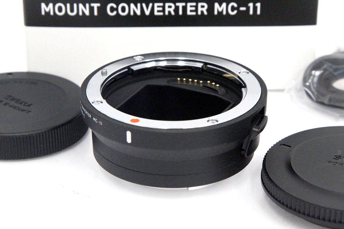 MOUNT CONVERTER MC-11 CANON EF-E ソニーEマウント用 CA01-A10098-2D3 | シグマ | マウントアダプター │アールイーカメラ