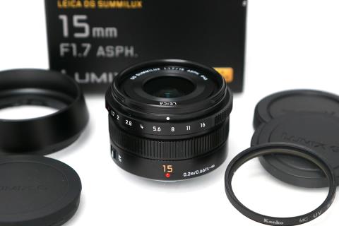 LEICA DG SUMMILUX 15mm/F1.7 ASPH. H-X015 CA01-M2704-3X3