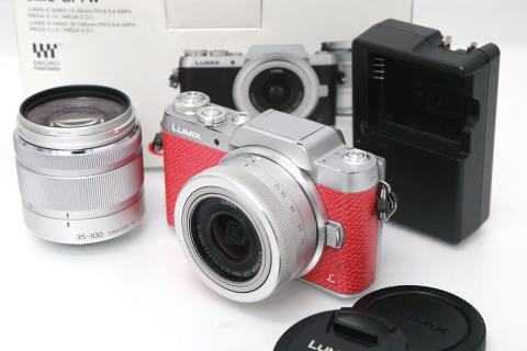 LUMIX DMC-GF7W ダブルズームレンズキット ピンク CA01-M2754-2P3