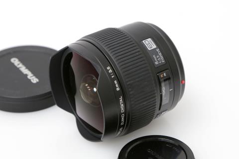 ZUIKO DIGITAL ED 8mm F3.5 Fisheye CA01-C615-3T3B