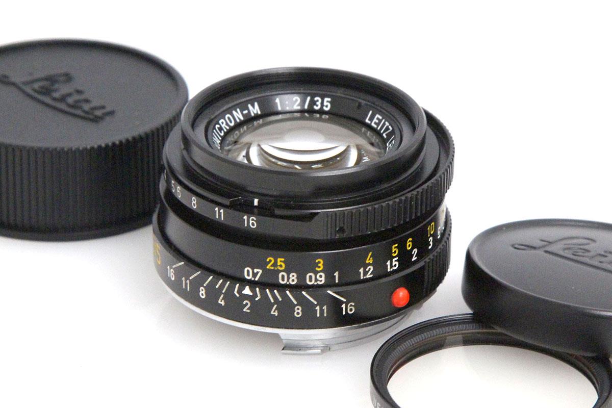 SUMMICRON-M 35mm F2 第4世代 7枚玉 ブラック カナダ製 CA01-A10462 