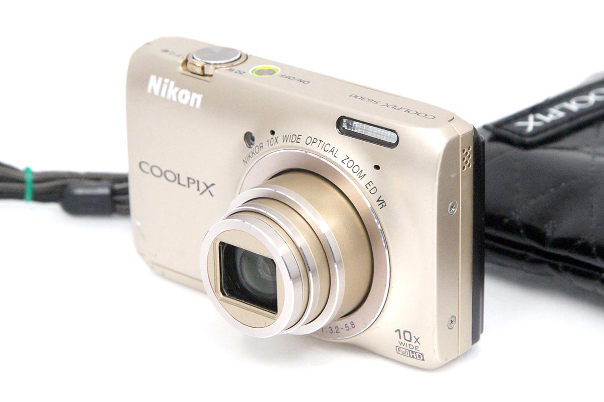 COOLPIX S6300 エレガントゴールド CA01-A10555-3Y2A-ψ | ニコン | コンパクトデジタルカメラ│アールイーカメラ