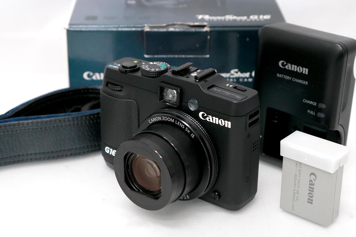Canon キャノンG16 コンパクトデジタルカメラ ZOOM LENS 5×1S 6.1-30.5