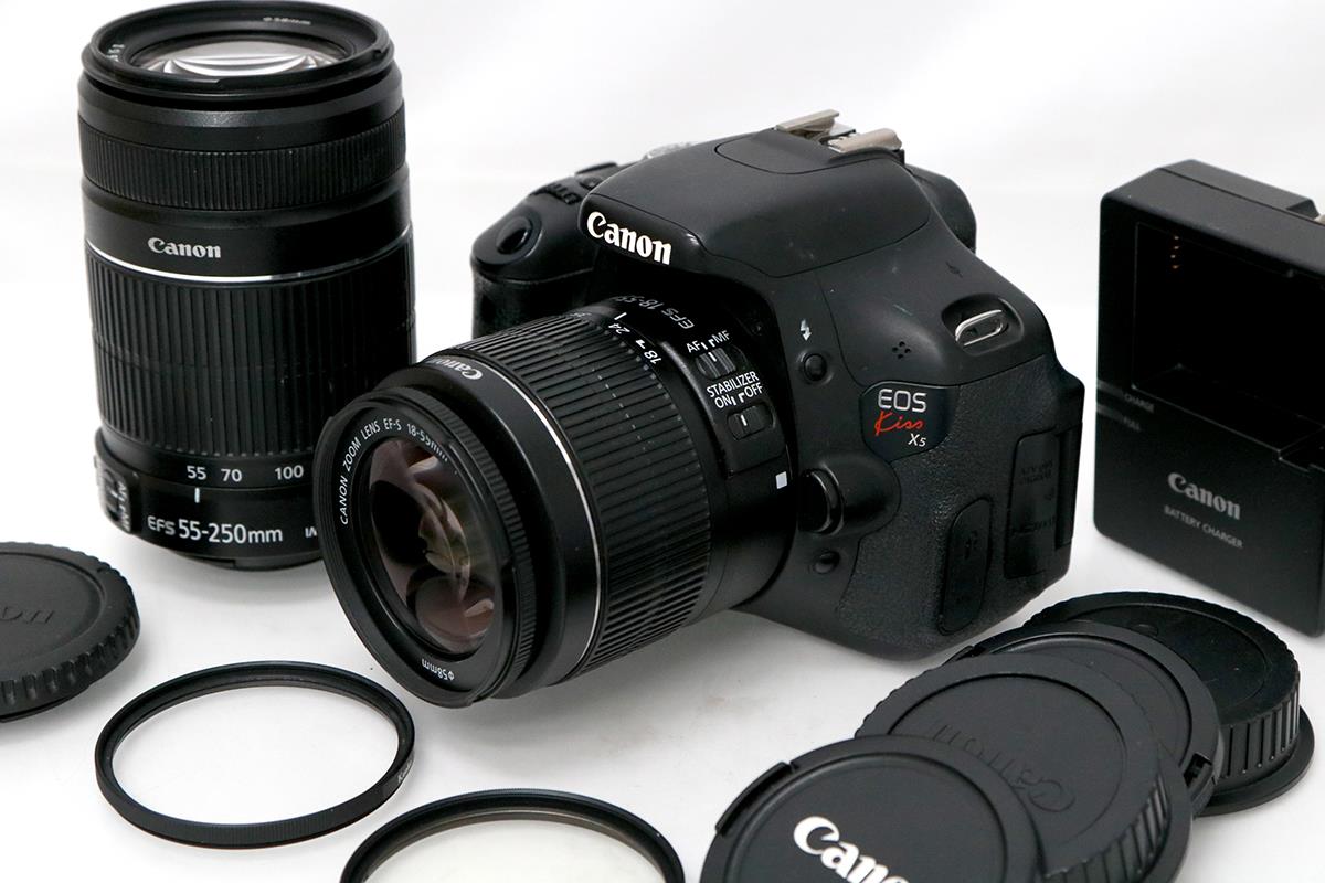 Canon EOS Kiss X5 ダブルズームレンズキット中古(EOS Kiss X5 Canon EOS Kiss X5 ダブルズームレンズキット中古(EOS Kiss X5