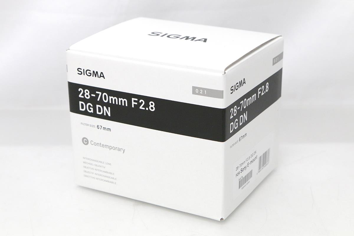 28-70mm F2.8 DG DN [ソニーE用] CA01-M3059-3X2 | シグマ | ミラー 
