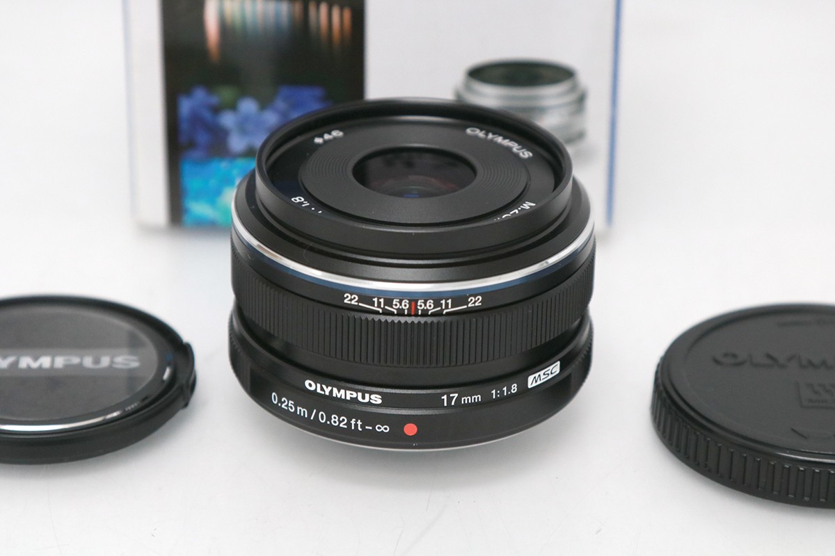 M.ZUIKO DIGITAL 17mm F1.8 ブラック CA01-M3743-3X2 | オリンパス 