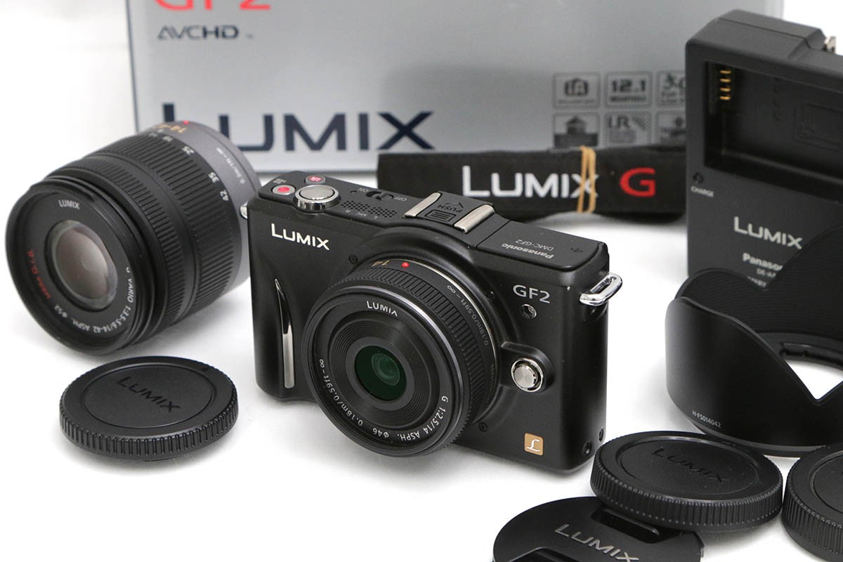 LUMIX DMC-GF2W ダブルレンズキット エスプリブラック CA01