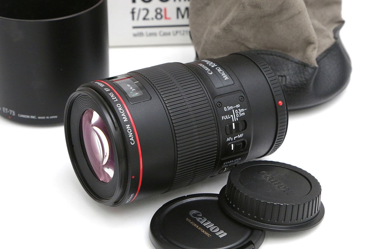 Canon - 美品 Canon EF100mm F2.8Lマクロ IS USM R5 R6でも 美品 Canon EF100mm F2.8Lマクロ IS USM R5 R6でも（美品 Canon