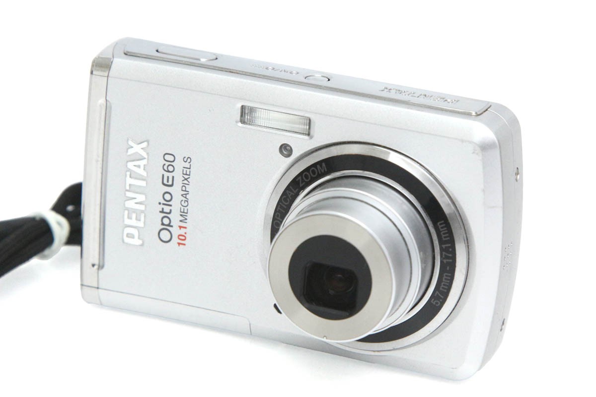 【動作品】PENTAX Optio E60 コンデジ カメラ Amazon | PENTAX デジタルカメラ Optio (オプティオ) E60