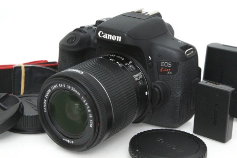EOS Kiss X8i EF-S18-55 IS STM レンズキット　センサー清掃済み CA01-R1935-3U3A-ψ