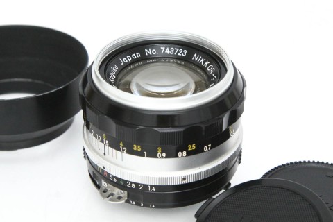nikkor s-auto 50mm f1.4 CA01-R1955-2B2G