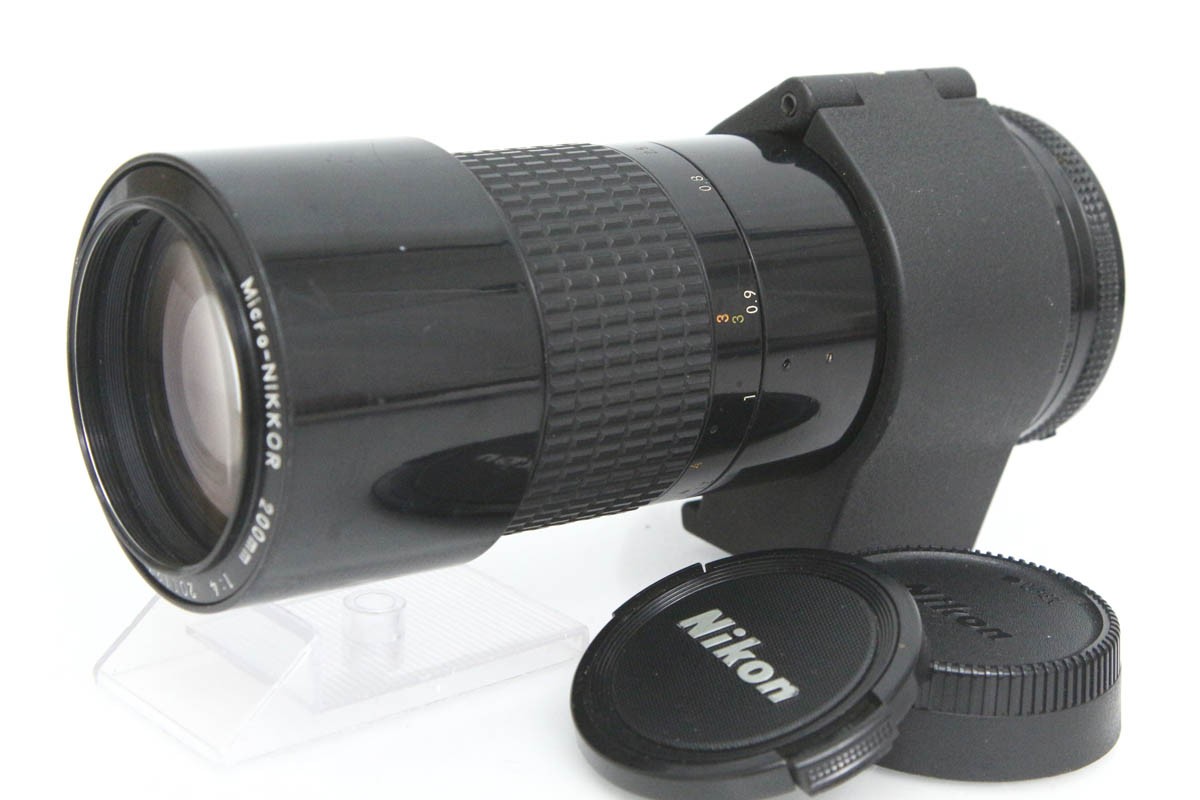 Ai-S Micro NIKKOR 200mm F4 CA01-R2066-2B2H-ψ
