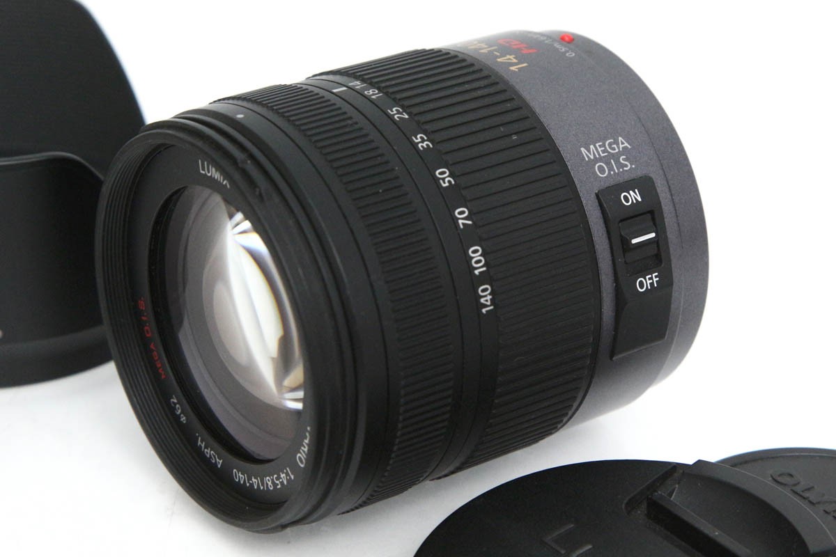 LUMIX G VARIO 14-140mm F3.5-5.6中古美品 LUMIX G VARIO 14-140mm/F3.5-5.6 II ASPH./POWER O.I.S. H