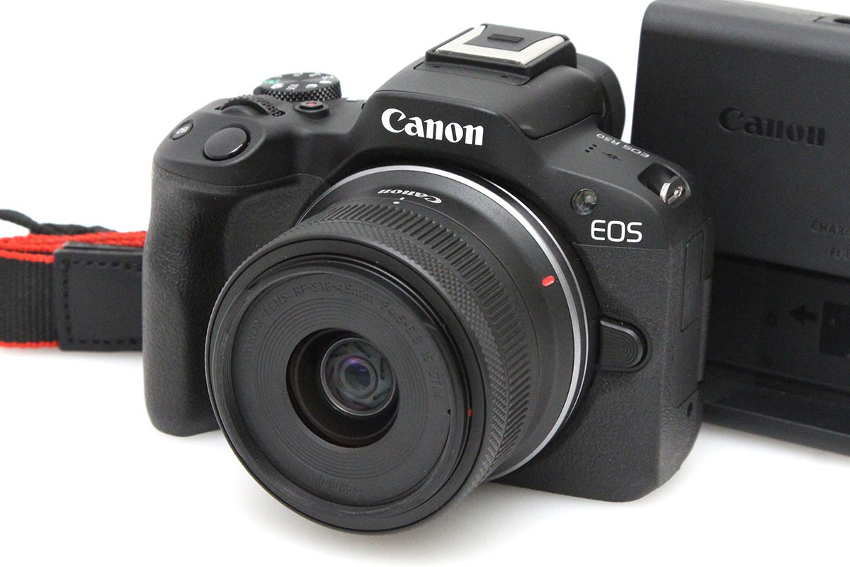 Canon EOS R50・RF-S18-45 IS STMレンズキット Canon EOS R50 RF-S18-45 IS STM レンズキット [ブラック]【お取り寄せ