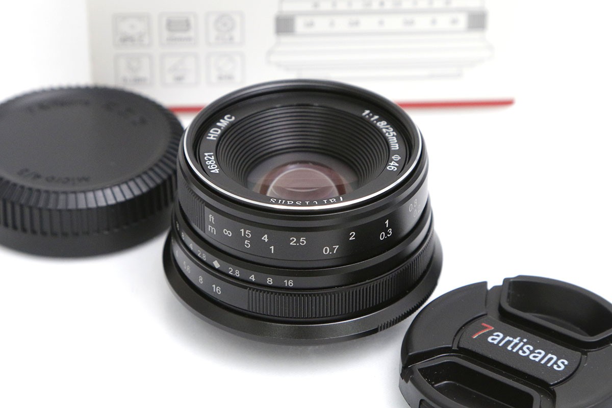 7artisans 25mm F1.8 25M43B ubN [}CNtH[T[Yp] CA01-B2561-2N3